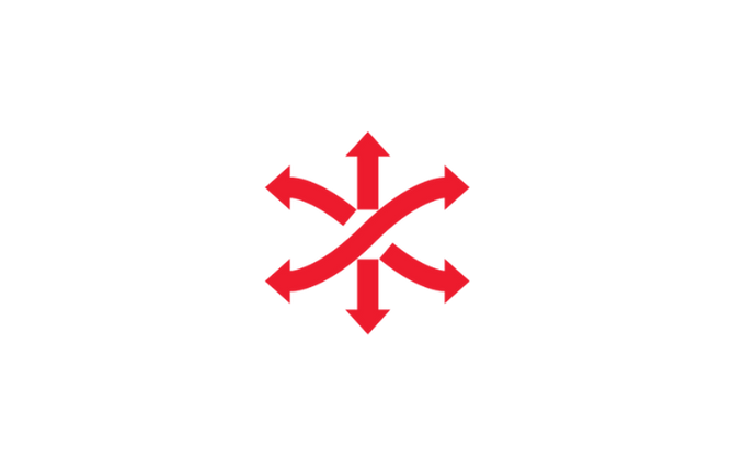 Red 200+ arrangements icon