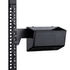 A GearMate spine with a small bin attachment on a white background. 